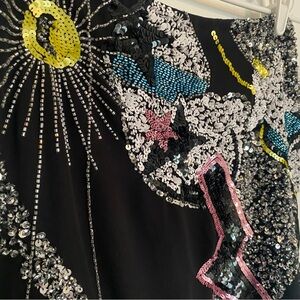 Nasty Gal sequin mini skirt